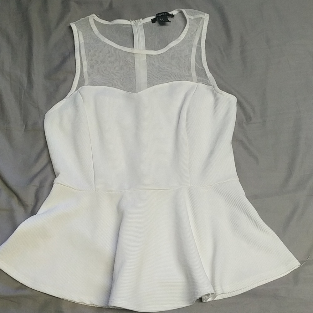 Forever 21 peplum top